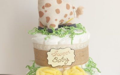 Ádi zsiráf pelenkatorta